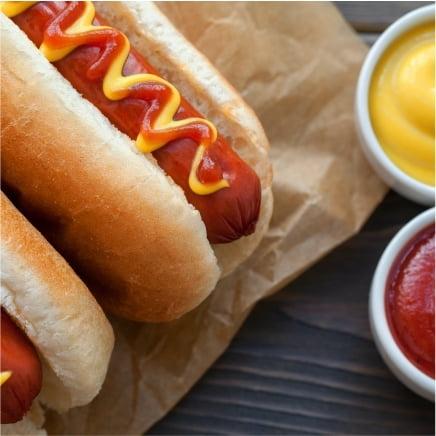Hotdogs, Smoked All Meat 5lbs 7
