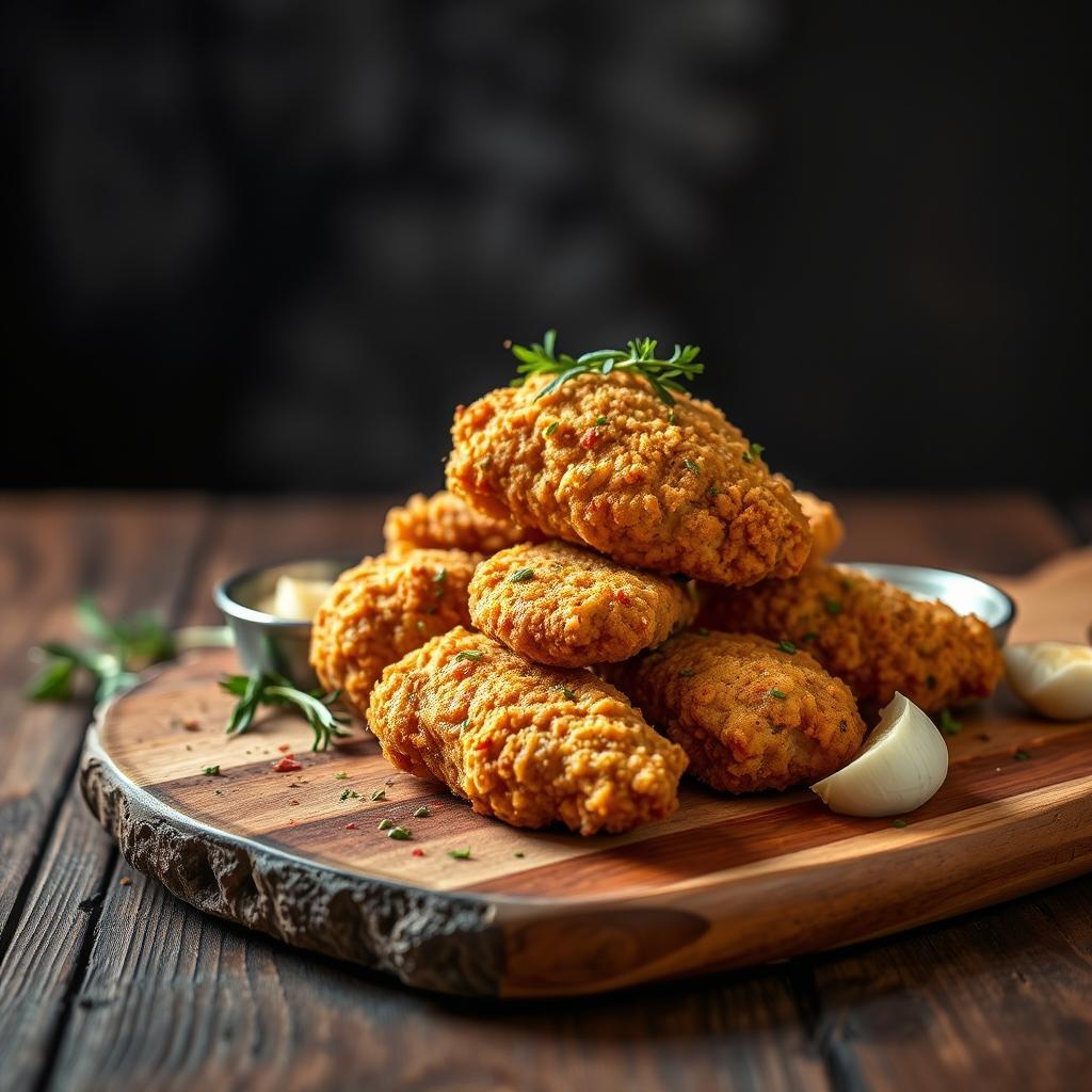 Chicken, Breaded Crispy Pieces — product photo