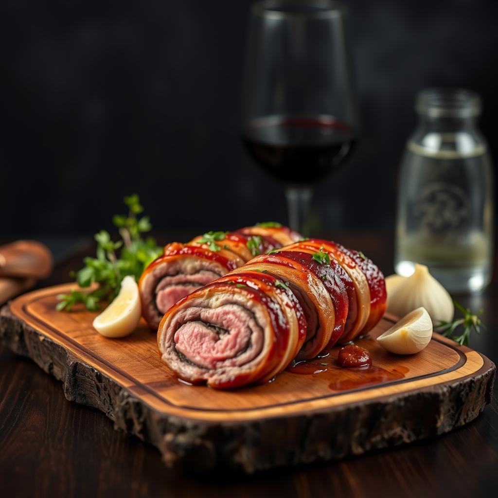 Steaks, 6 x AAA Bacon Wrapped Tenderloin — product photo