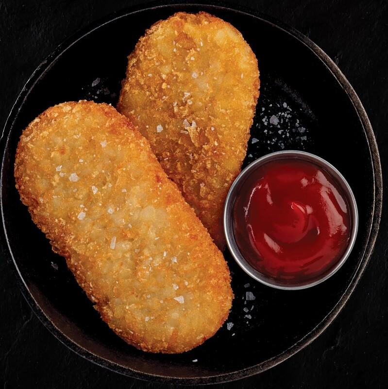 Potato Hashbrown Oval Patties, 3.5lbs — 1.59 kg, product photo