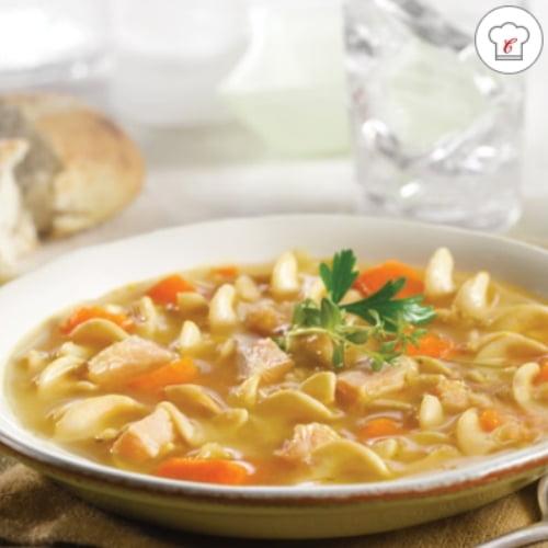Soup, 4lbs Chicken Noodle with Herbs — 1.81 kg, product photo
