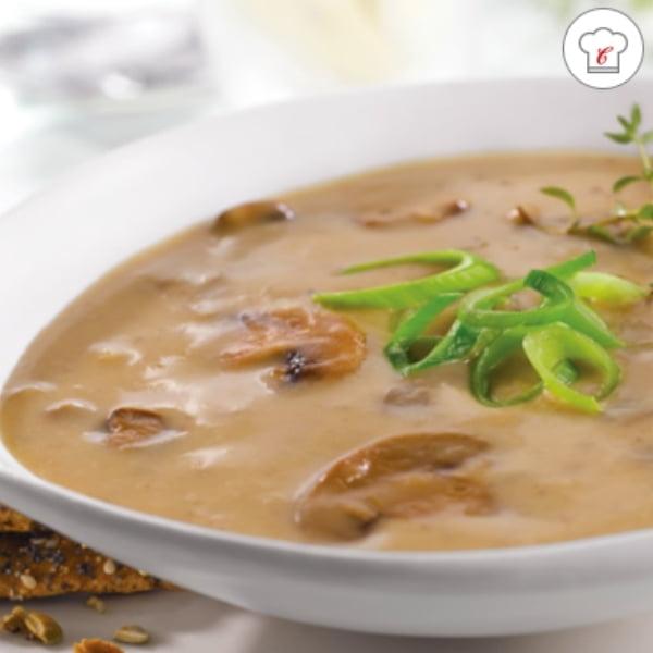 Soup, 4lbs Mushroom and Onion Bisque — 1.81 kg, product photo