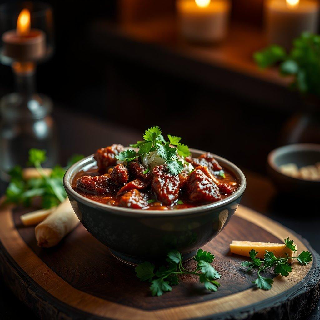 Black Belt Beef Chili